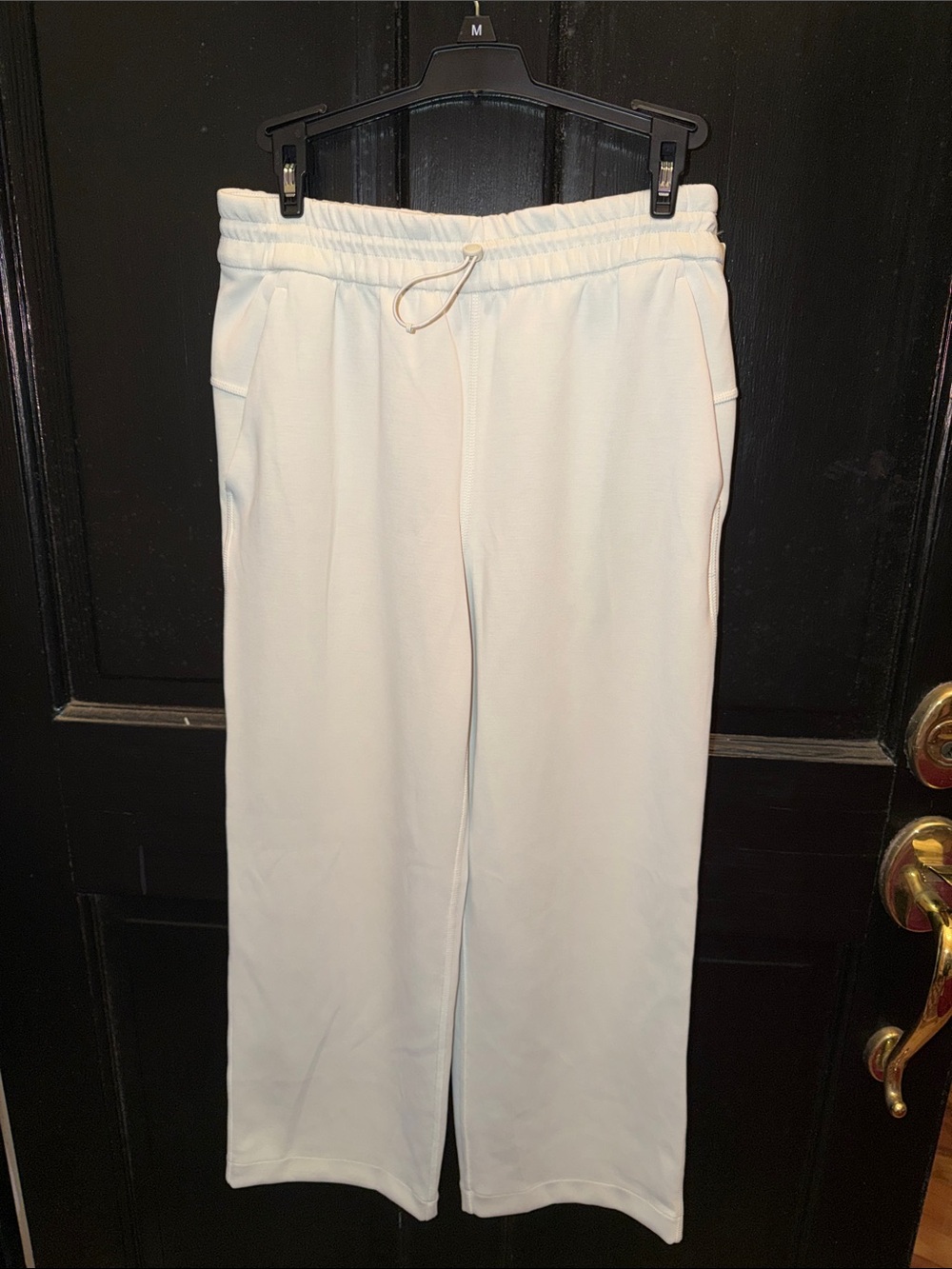lululemon athletica Women's White Drawstring Track Pants